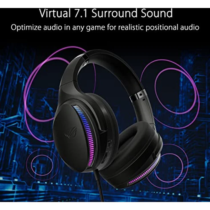ASUS ROG Strix Fusion II 300 Gaming-Headset Schwarz – Bild 3