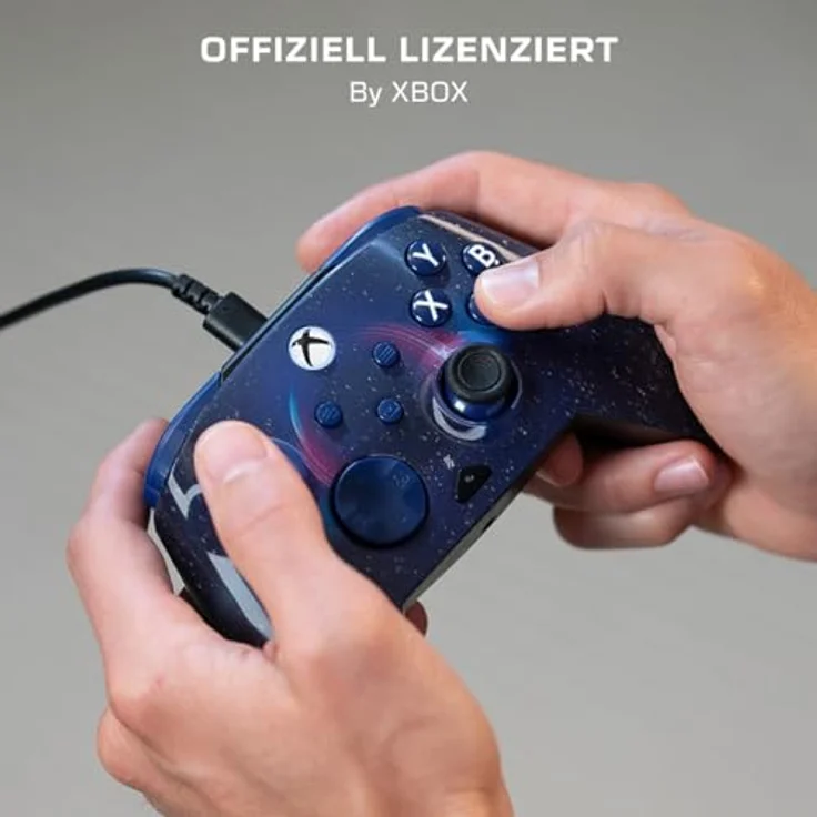 Turtle Beach REMATCH ADVANCED Wired Controller für Xbox Series X, Xbox One S und PC, mit Hall-Effekt-Hair-Triggern, Lentikulardesign, texturierten Griffen, Schwarz – Bild 8