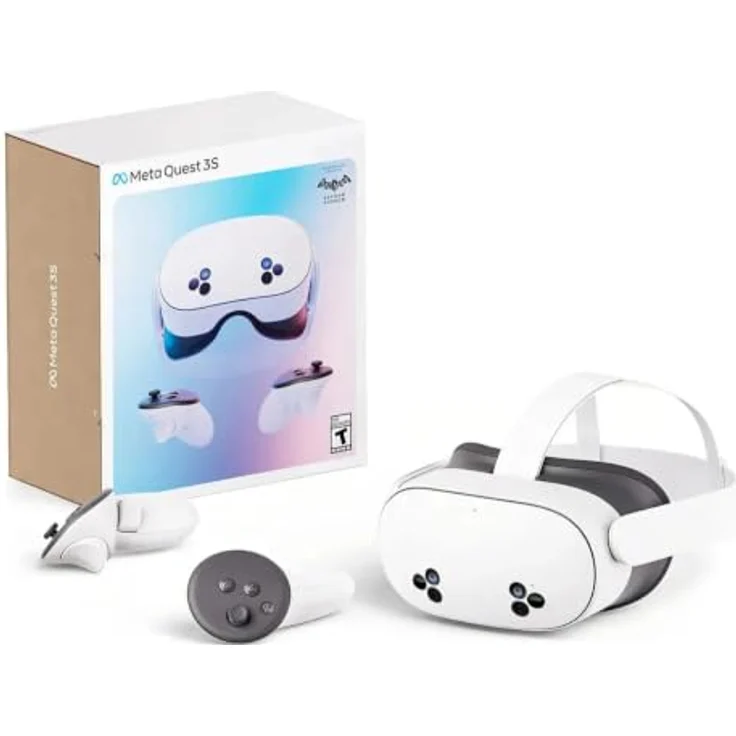 Meta Meta Quest 3S, All-in-One VR-Headset mit 128GB Speicher und Snapdragon XR2 Gen 2 Prozessor – Bild 1