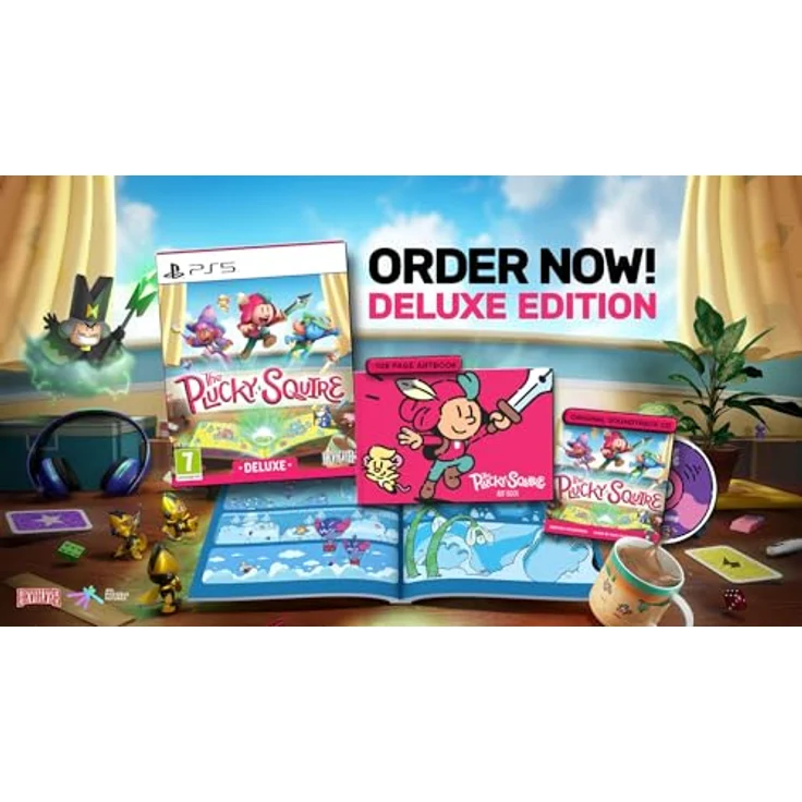 Devolver Digital The Plucky Squire Deluxe Edition - PS5, 108-seitiges Artbook, offizieller Soundtrack, Sammelbox – Bild 2