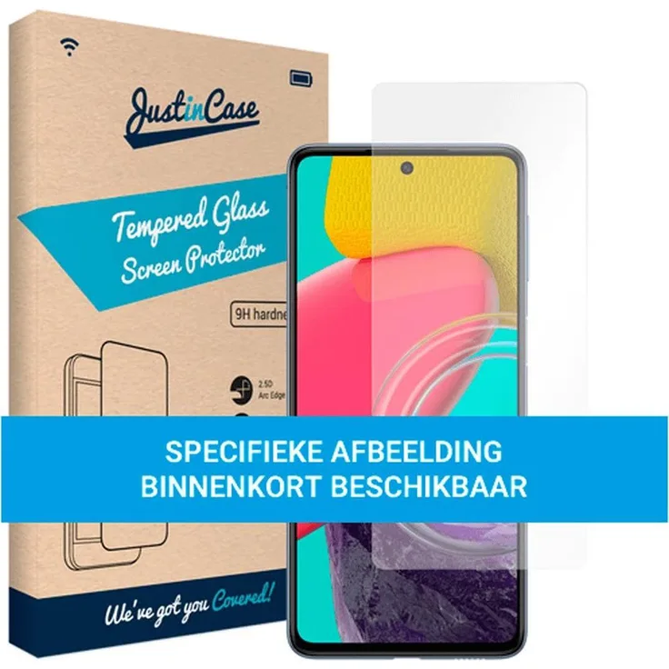 Just in Case Gehärtetes Glas Clear Displayschutzfolie für OnePlus Nord 3 5G, Transparent, Kratz- und Rissschutz, 1 Stück