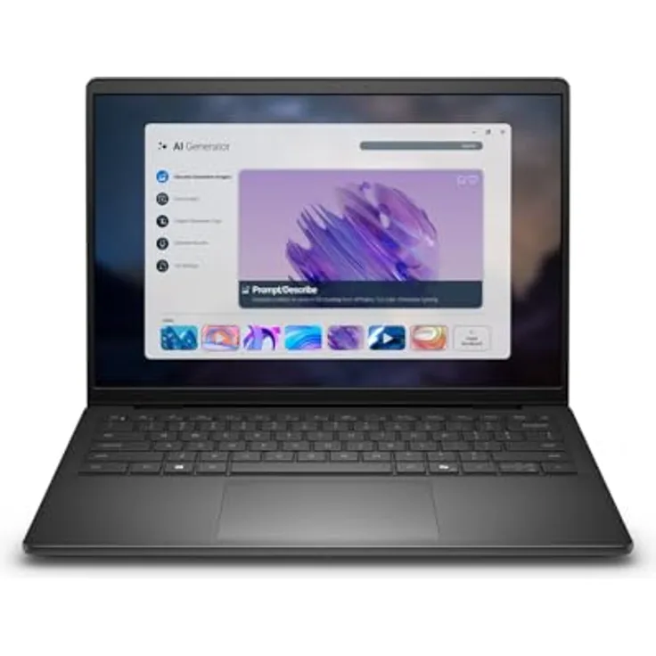 Dell Pro 14 Essential PV14255, 14" Laptop mit AMD Ryzen 7 250, 16 GB RAM, 512 GB SSD, Radeon 780M, Win 11 Pro, IPS 1920 x 1200, WLAN 6, Carbon Black