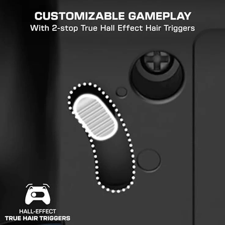 Turtle Beach Rematch Advanced Wired Gamepad, Gamepad in Glitch Green mit programmierbaren Tasten und Vibrationseffekten, kompatibel mit Xbox One und Windows 10/11 – Bild 4