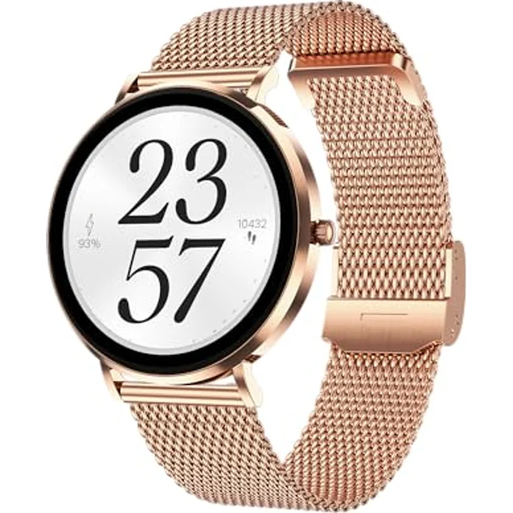 MaxCom FW27 Selenium, Smartwatch mit 1,32 Zoll AMOLED-Display, 0,128 GB, Gold, Fitness-Tracker und Gesundheitsüberwachung – Bild 6