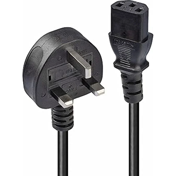 LINDY 2m IEC-Netzkabel, UK – Bild 2