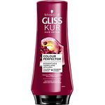 Gliss Kur Spülung 200 ML Colour Perfector - Reparatur & Farbschutz für coloriertes Haar