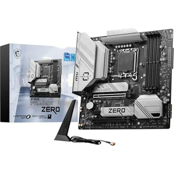MSI Mainboard B760M Project Zero – Bild 1