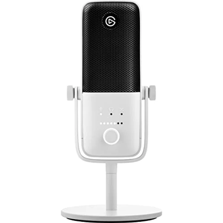 Elgato Wave:3 White - Professionelles USB-Kondensatormikrofon für Streaming, Podcasts, Gaming und Homeoffice, gratis Mixing-Software, Soundeffekt-Plugins, Anti-Verzerrung, Plug & Play, für Mac/PC – Bild 1