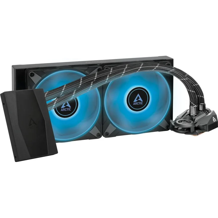 Arctic Liquid Freezer II 280 RGB, CPU Wasserkühler mit hoher Kühlleistung, wartungsfrei, Schwarz