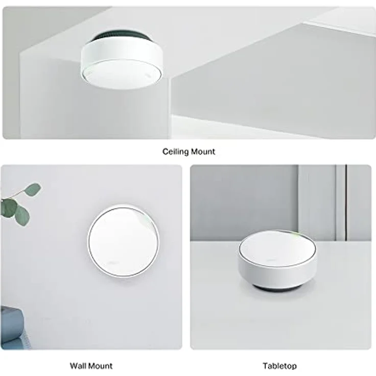 TP-Link Deco X50-PoE Wi-Fi 6 Mesh WLAN Set(1 Pack), AX3000 Dualband Router &Repeater(Unterstützt PoE und DC-Stromversorgung, 2.5Gbps Port, Reichweite bis zu 230m²,WPA3, ideal für große Häus) weiß – Bild 5