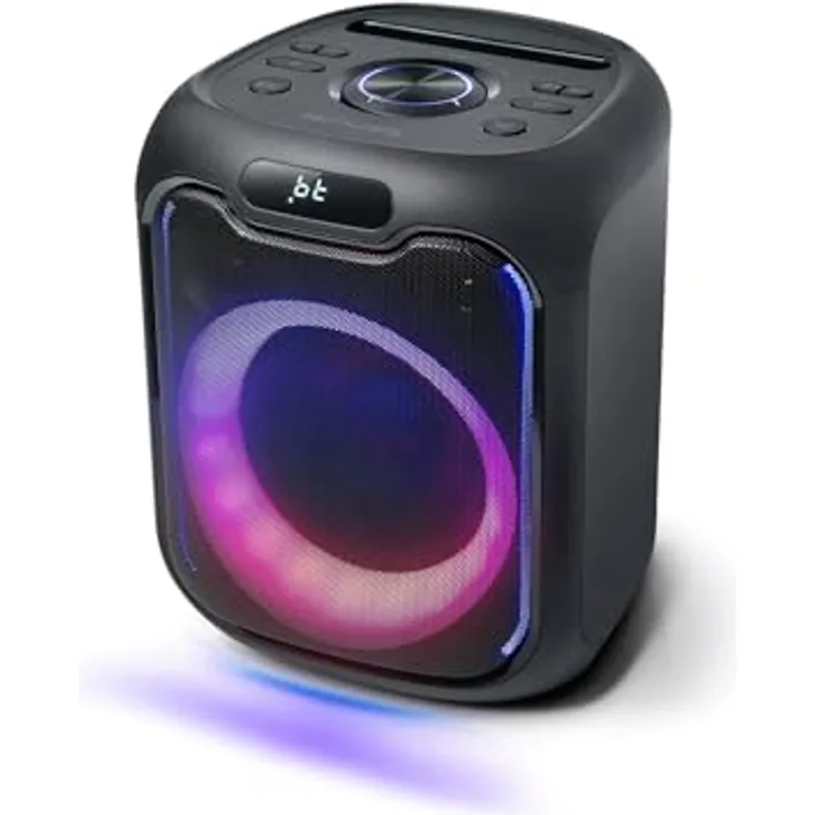 Muse M-1803 DJ, Bluetooth-Lautsprecher mit USB-C-Anschluss, 150 Watt RMS, 5 Stunden Akkulaufzeit, tragbar
