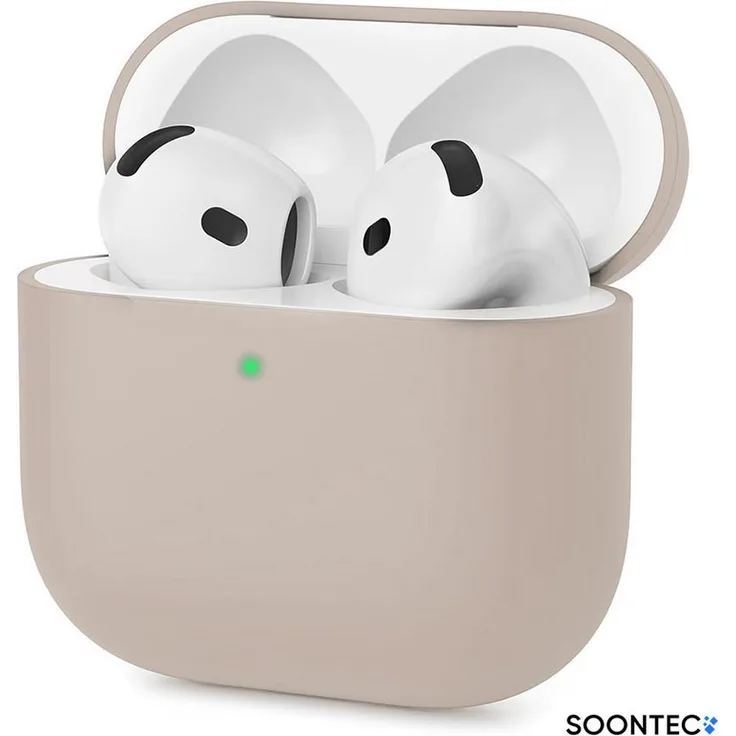 SOONTEC AirPods 4 Case, Silikon Schutzhülle in verschiedenen Farben