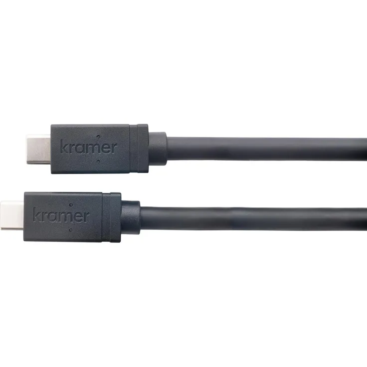 Kramer CA-U32/FF-15, USB-C Kabel (4.60 m, USB 3.2 Gen 2, 10 Gbps, 100W Power Delivery)