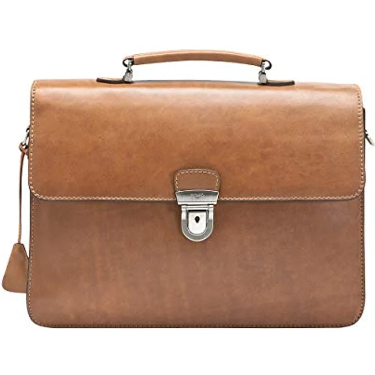 Picard, Männermappen, Aktentasche aus der Serie Toscana, in der Farbe Cognac/Braun, aus naturbelassenem Leder, mit Tragegurt 8324636215 – Bild 5