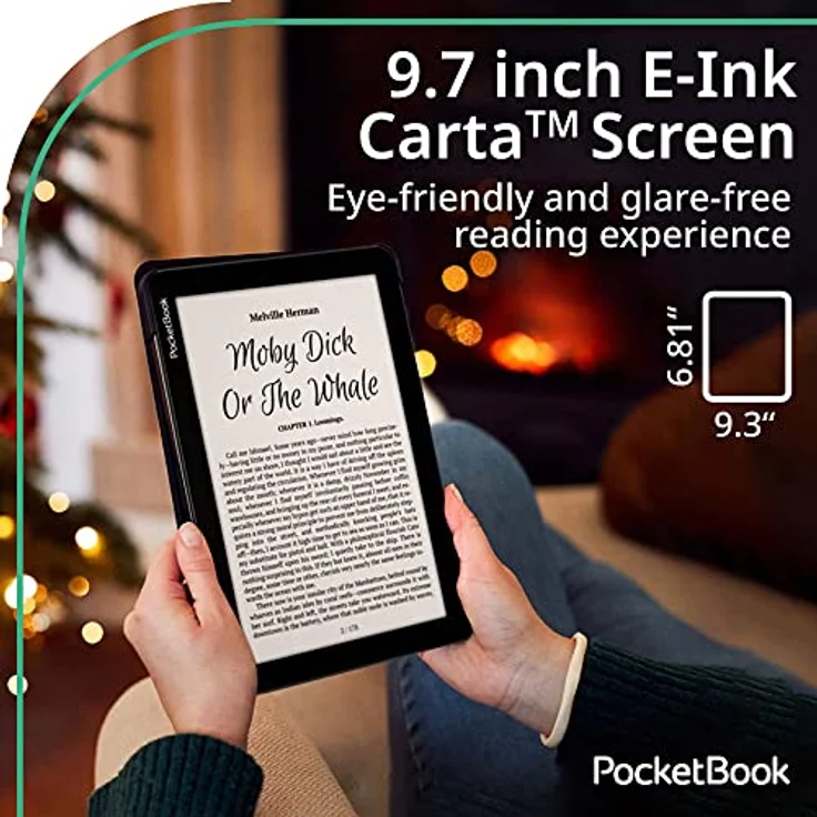 PocketBook InkPad Lite, WLAN, 8 GB, Mist Gray (PB970-M-WW) – Bild 2