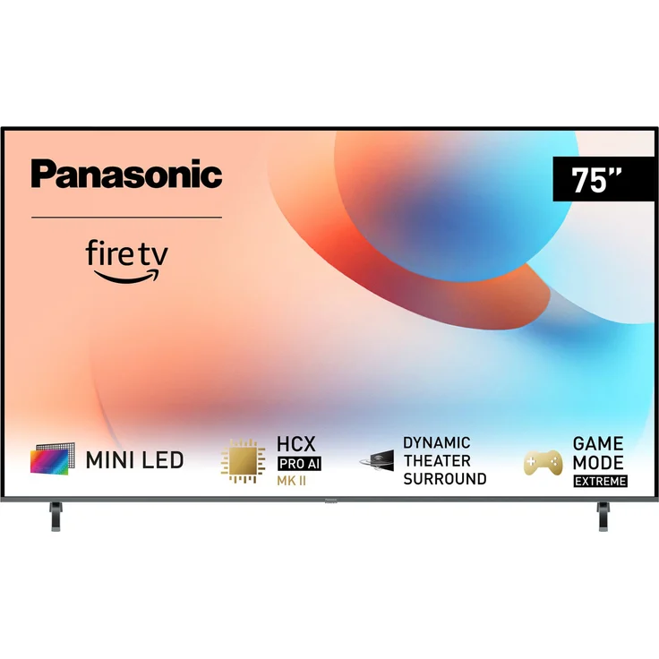Panasonic TV-75W95AEG 4K HDR Smart TV mit Mini-LED 164 cm (75") – Bild 1