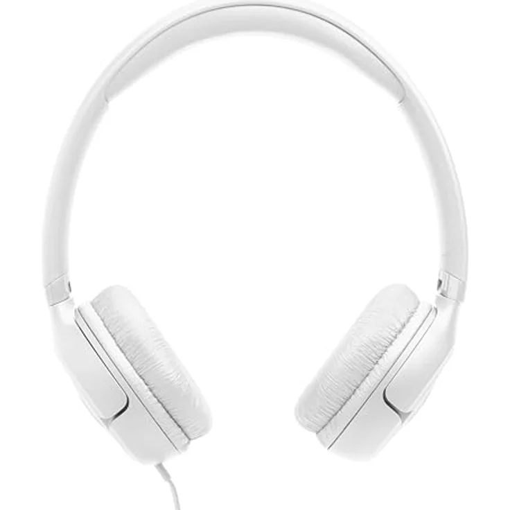 JBL Tune 530, Comfort-Fit Wired On Ear Kopfhörer mit Mikrofon, reiner Bass-Sound, EQ-Voreinstellungen, faltbares Design, verwicklungsfreies Kabel, Weiß – Bild 3