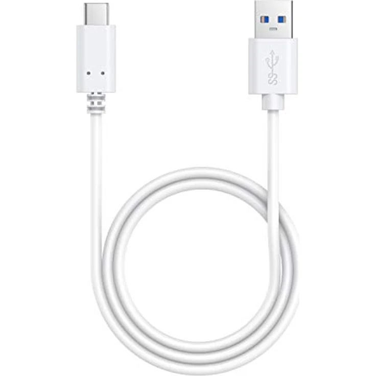 Slabo Ladekabel USB Typ C, geeignet für Apple iPad Pro 11 (2018) (3. Gen.)/Pro 11 (2020) (2. Gen.)/Pro 12,9 (2018) (3. Gen.)/Pro 12,9 (2020) (4. Gen.), Datenkabel, Verbindungskabel, Sync-Kabel, weiß – Bild 4