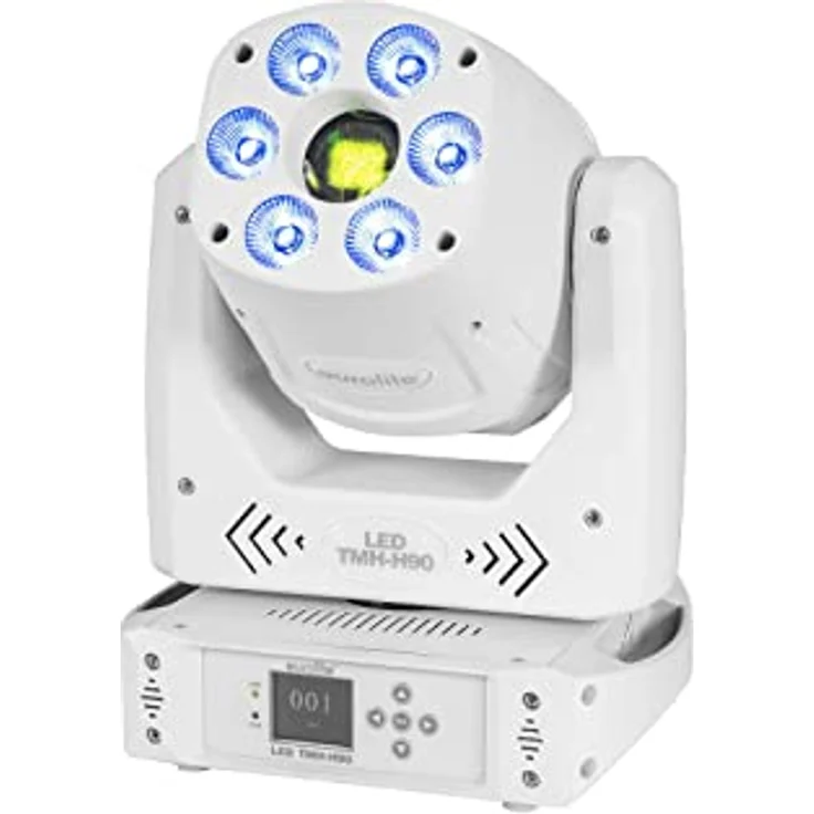 EUROLITE LED TMH-H90 Hybrid Moving-Head Spot/Wash COB ws | LED-Moving-Head Hybrid Spot/Wash mit Farbrad, statischem und rotierendem Goborad, Prisma und Fokus – Bild 2