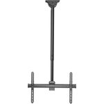 Manhattan Höhenverstellbare TV-Deckenhalterung, neig- und schwenkbar (Decke, 70", 50 kg), TV Wandhalterung, Schwarz