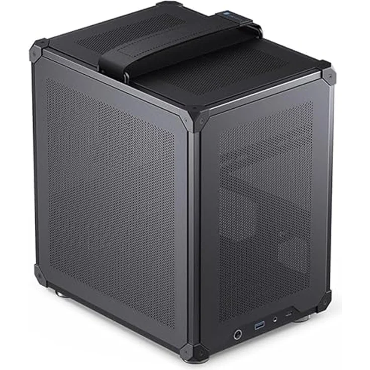 Jonsbo C6 Handle, mATX, Mesh - Schwarz