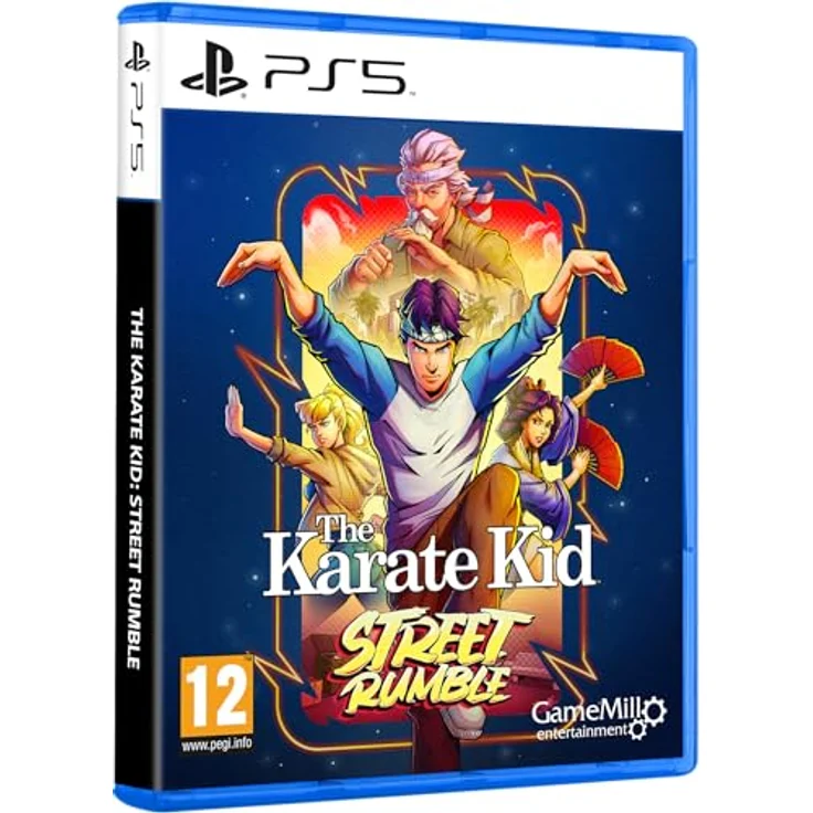 GameMill Entertainment The Karate Kid Street Rumble, PS5-Game mit dynamischem Kampfsystem und Pixel Art Mastery – Bild 2