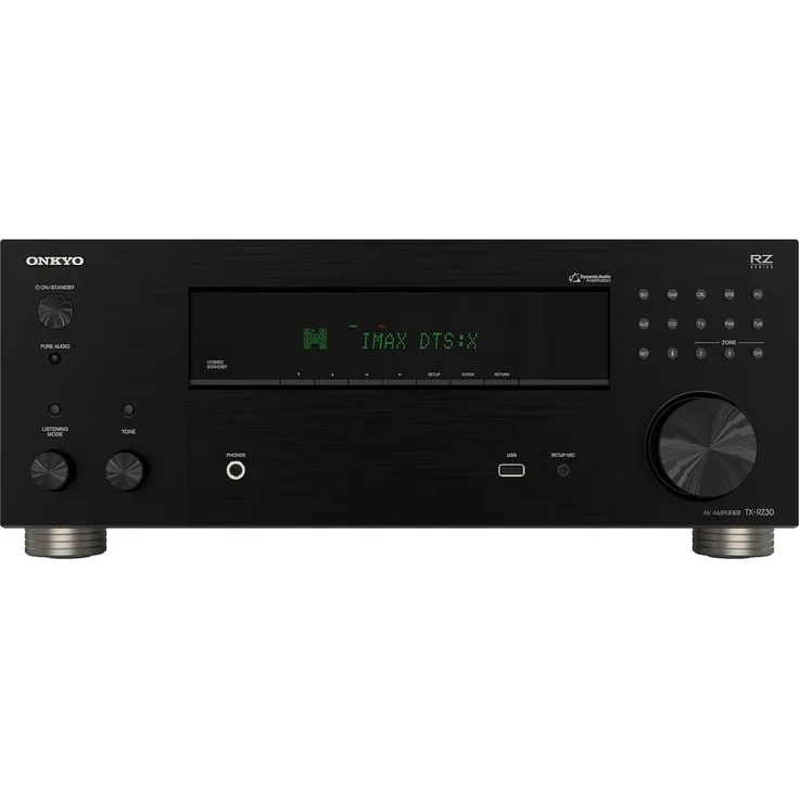 Onkyo TX-RZ30, 9.2-Kanal AV-Receiver mit Dirac Live, Dolby Atmos und IMAX Enhanced, Schwarz