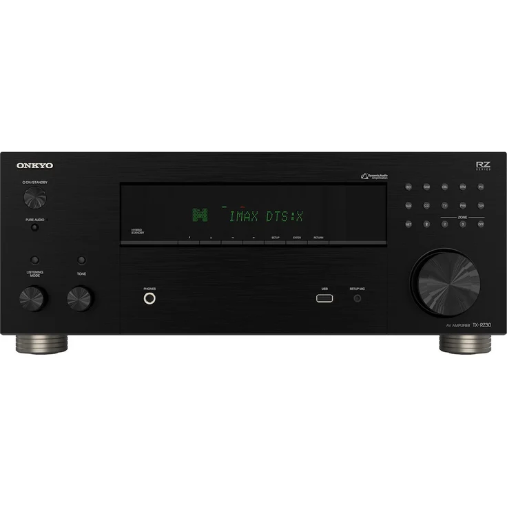 Onkyo TX-RZ30, 9.2-Kanal AV-Receiver mit Dirac Live, Dolby Atmos und IMAX Enhanced, Schwarz