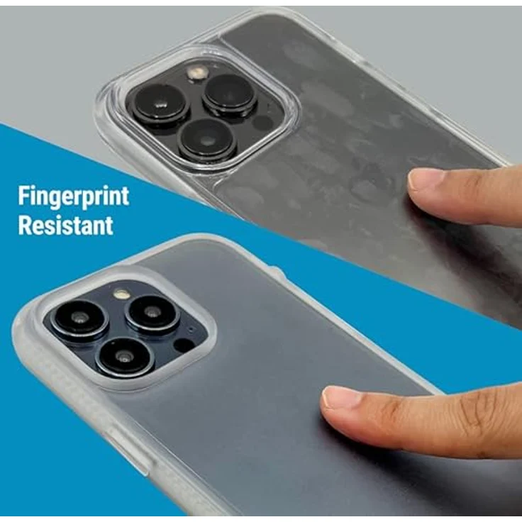 Catalyst Influence Case für iPhone 14 Pro Max, sturzsicher, resistent gegen Fingerabdrücke, langlebig, 30% lauteres Vorwärtsaudio, MagSafe-kompatibel – Frosted – Bild 3