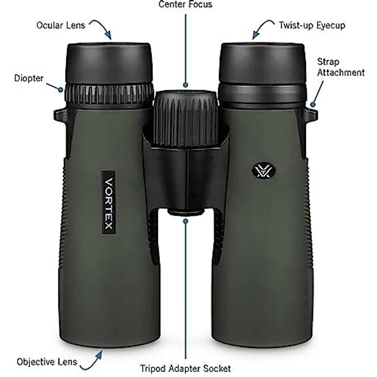 Vortex Diamondback HD 10x42 Fernglas, HD-Bildqualität, wasserdicht und stoßfest, ideal für Naturbeobachtung – Bild 5