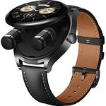 HUAWEI Watch Buds Smartwatch Uhr, Ohrhörer und Uhr in einem, AI Rauschunterdrückung Klingeln, leichte Ohrhörer, fortschrittliches Design, Android und iOS kompatibel, schwarz