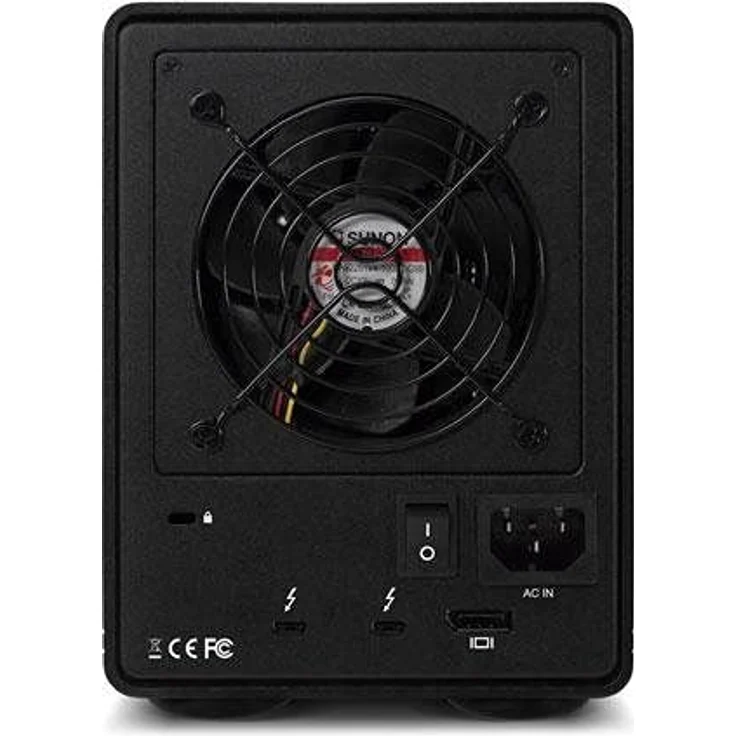 OWC ThunderBay 4 Laufwerksgehäuse, schwarz, 4-Bay Thunderbolt 3 External Drive – Bild 3