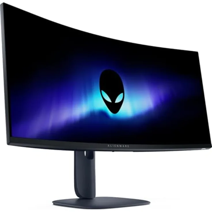 Alienware AW3425DWM Gaming-Monitor 34" Curved WQHD 180 Hz 1 ms HDR 400 VA-Panel, Schwarz