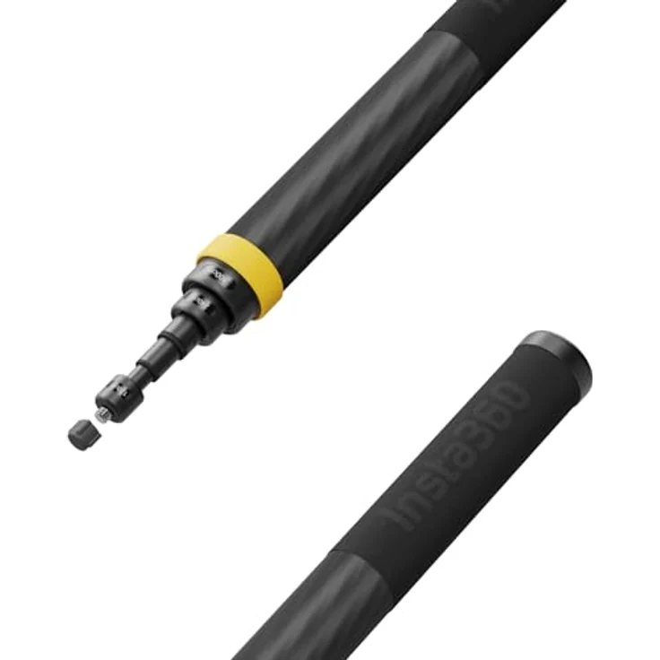 Insta360 Selfie-Stick für X3, ONE RS, ONE X2, ONE R, ONE X, ONE Action-Kamera, ausziehbar von 36 cm bis 3 m, mit 1/4 Zoll Schraube – Bild 4