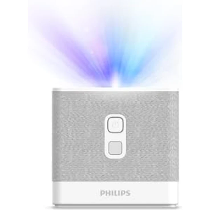 Philips UL5 Smart, Beamer, Ultra kurze Brennweite, Full HD 1080p, Triple Laser, WLAN, Erweiterte Bildkorrektur, Stereo-Sound, Lumin OS-System mit Apps, Weiß – Bild 5