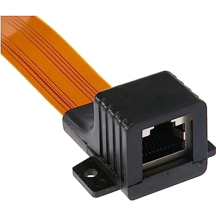 Goobay 71411 RJ45 Fensterdurchführung Ultra-Slim zum Verlegen von Netzwerkverbindungen zwischen Fensterrahmen – Bild 3