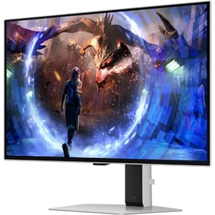 Samsung Odyssey G60SD OLED Gaming Monitor, 27 Zoll, QHD-Auflösung, 360 Hz, 0,03 ms Reaktionszeit, AMD FreeSync Premium Pro, LS27DG600SUXEN - Schwarz – Bild 3