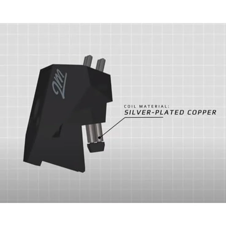 Ortofon 2M Black, Moving Magnet Tonabnehmer System mit SH-4 Headshell, schwarz, 20-31.000 Hz Frequenzbereich – Bild 5