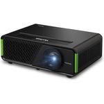 ViewSonic X1-4K Pro, Echter 4K HDR LED Beamer mit Google TV, 2500 ANSI Lumen, 240 Hz, 4.2 ms Eingabeverzögerung, Auto Keystone, Harman Kardon Lautsprecher, für Heimkino & Gaming