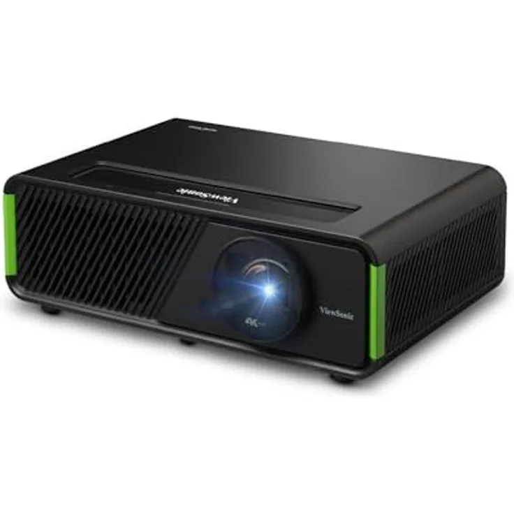 ViewSonic X2-4K Pro, 4K HDR Kurzdistanz Beamer mit Google TV, 2500 ANSI Lumen, 240 Hz, 4.2 ms Eingabeverzögerung, Auto Keystone, 60000 Stunden LED-Lebensdauer für Heimkino & Gaming