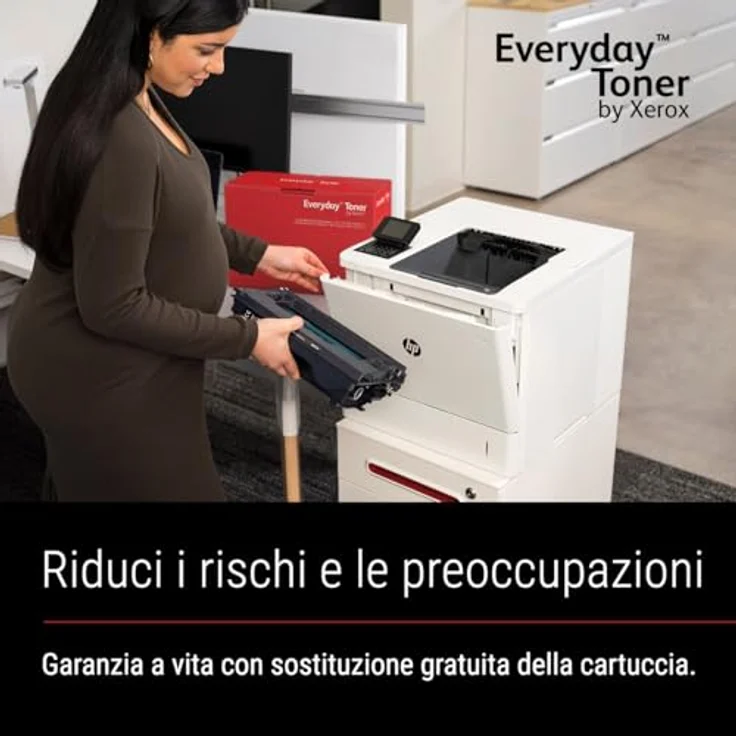 Xerox Everyday Hohe Ergiebigkeit Tonerpatrone Schwarz, kompatibel mit HP 212X und W2120X – Bild 4