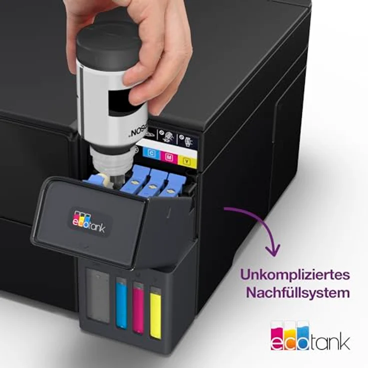 Epson EcoTank ET-2950, Multifunktionsdrucker mit WLAN, bis 30 Seiten/min Schwarz-Weißdruck, 4800 x 1200 dpi – Bild 13