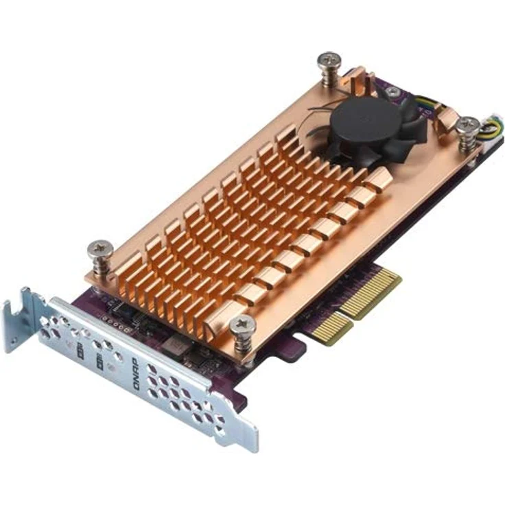 QNAP QM2-2P-244A 2-Slot PCIe Gen 2 Network Expansion Card for M.2 PCIe SSDs – Bild 2