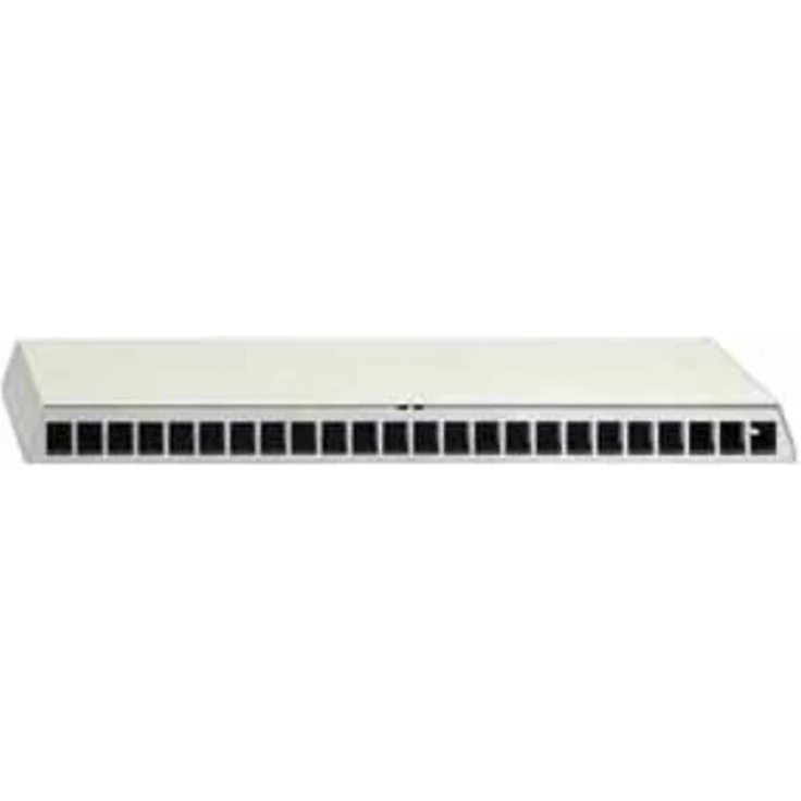 Rutenbeck PP-UM-Cat.6#23911224, 24 Port Patch-Panel für 10G Ethernet, geschirmt, reinweiß