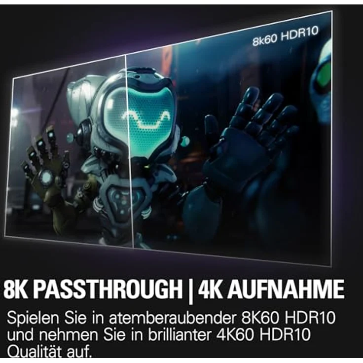 Elgato Streaming-Stick Game Capture 4K Pro, Passthrough in 8K60 und Aufnahme in 4K60 – Bild 3