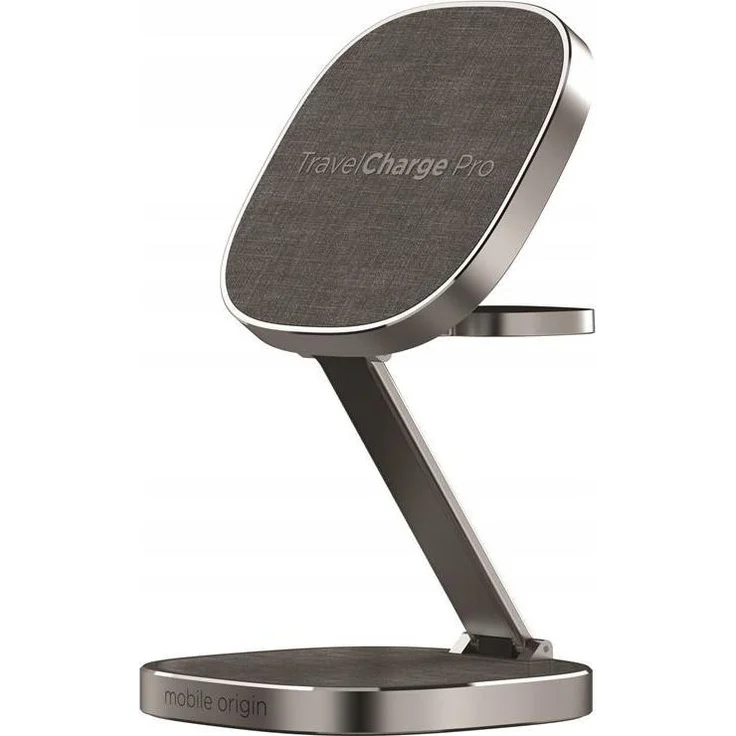 Mobile Origin TravelCharge PRO, Wireless Charger mit schnellem Laden, Grau