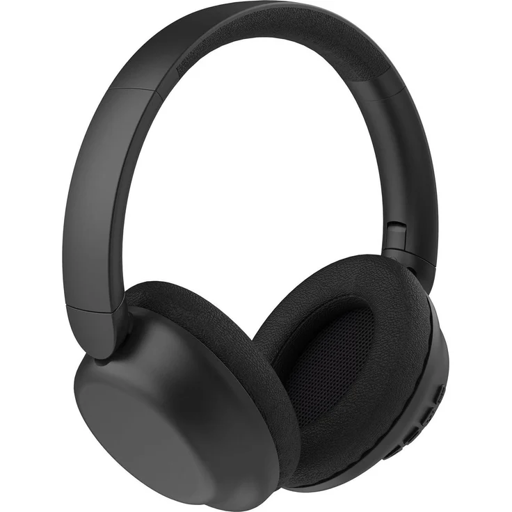 Livoo Bluetooth-Kopfhörer mit aktiver Geräuschunterdrückung, 16h Akku, recyceltes ABS, kabellos, Schwarz