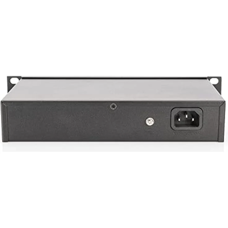 DIGITUS Gigabit Ethernet PoE+ Switch - 10 Zoll - 8 Ports - L2+ Managed - IEEE 802.3at - 80 Watt Powerbudget - Schwarz – Bild 3