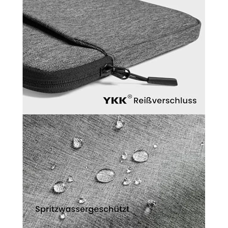 tomtoc Slim Tablet Tasche Hülle für 11 Zoll iPad Air, iPad Pro, iPad A16 – Wasserabweisend, mit organisierter Aufbewahrung und hochwertiger Polsterung – Bild 4