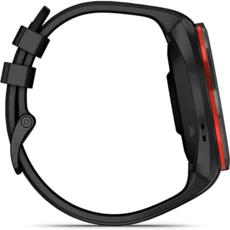 Garmin Approach S70 47mm Schwarz Keramik + Silikon-Wechselarmband – Bild 4